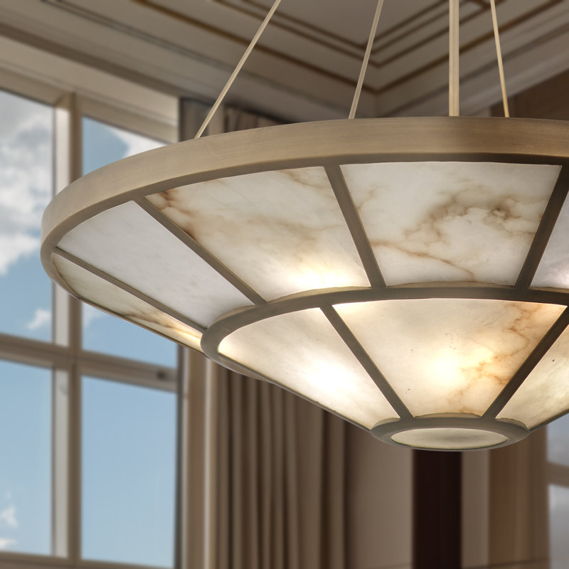Minka Metropolitan Istria - 12 Light Pendant in Ashen Gold Finish