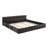 California King Size Upholstered Bed Frame With Thick Fabric-975126948-975126950