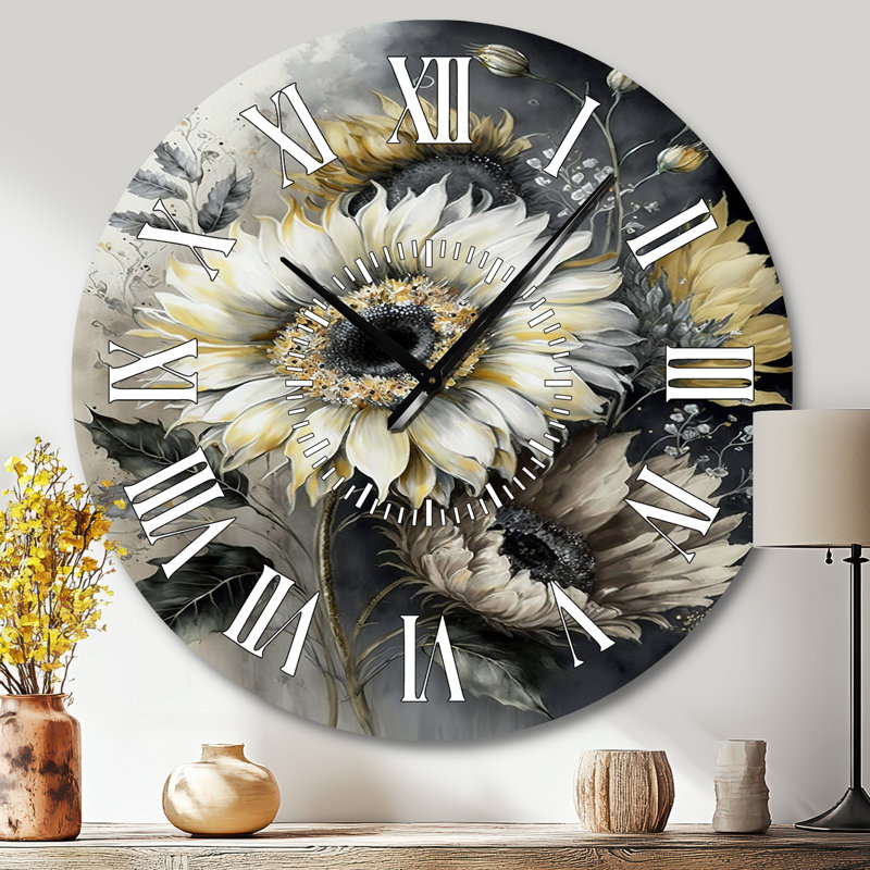 Horloge murale White White, Grand