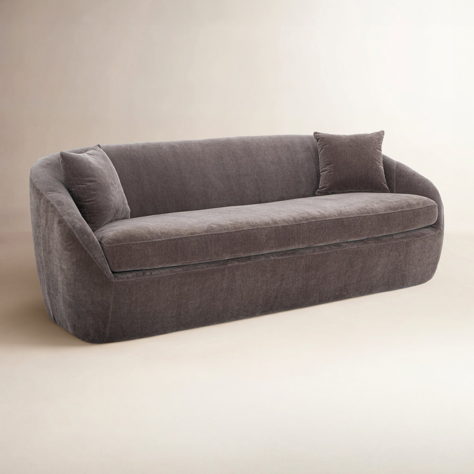 Stargazer 81'' Upholstered Sofa, Storm Performance Chenille