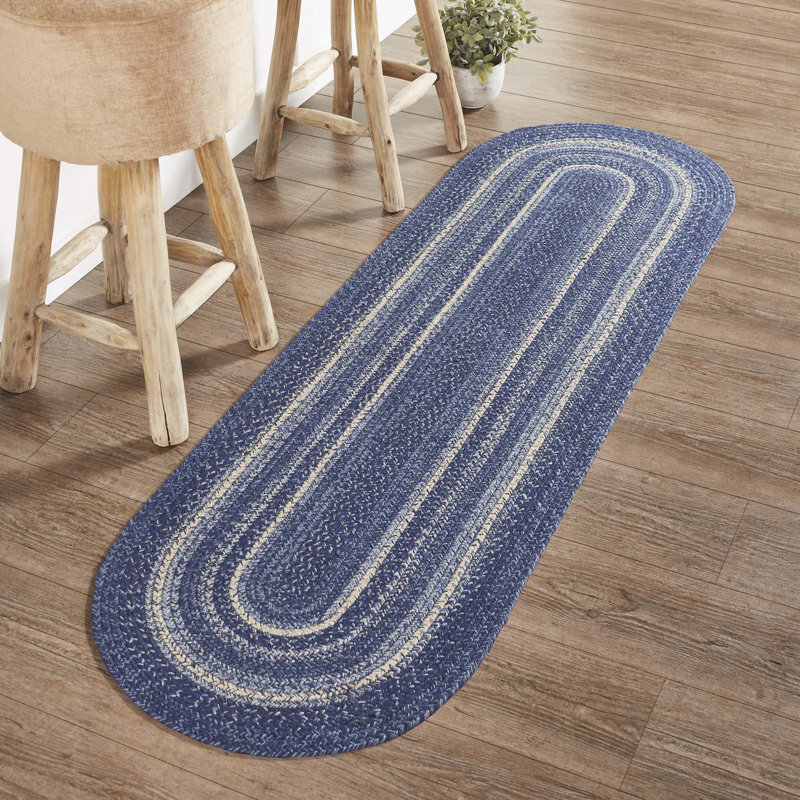 Birtwhistle Geometric Indoor Rug, Oval  1'10" x 6'