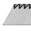 Tapis gris/crème tissé à la machine-1130959691