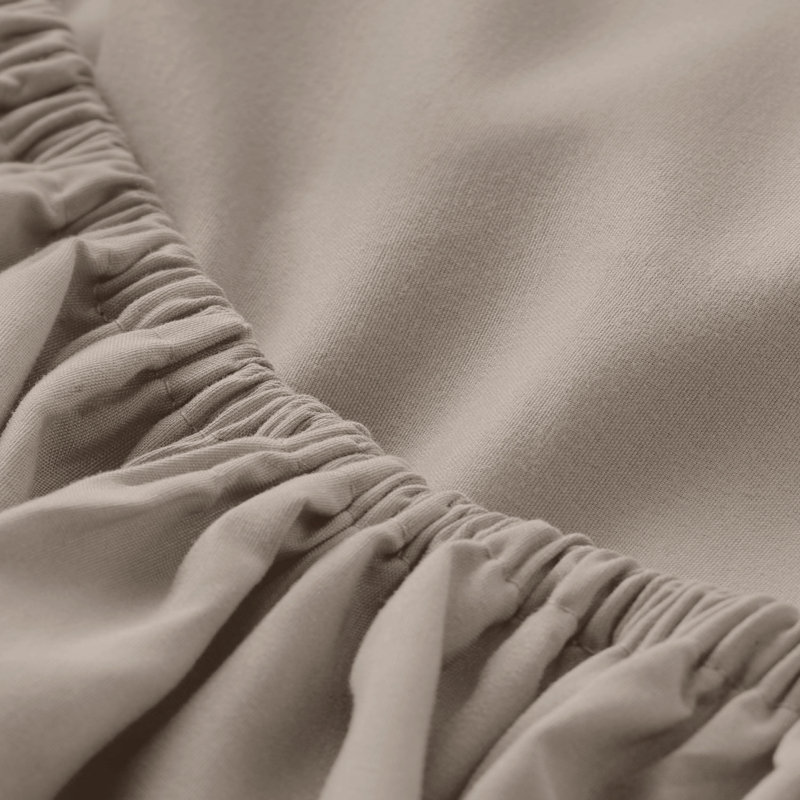Drap-housse en microfibre, Drap-housse pour lit simple TG, Kaki