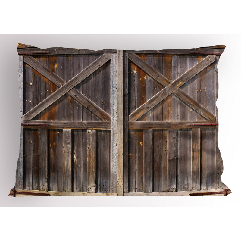 Country Polyester Sham Set, Twin