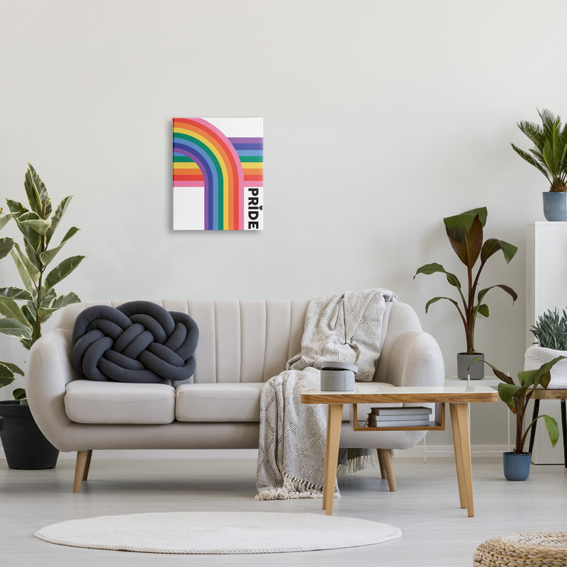 «Pride Rainbow Arch LGBTQ», impression sur toile, H 20 po x l 16 po x P 1,5 po