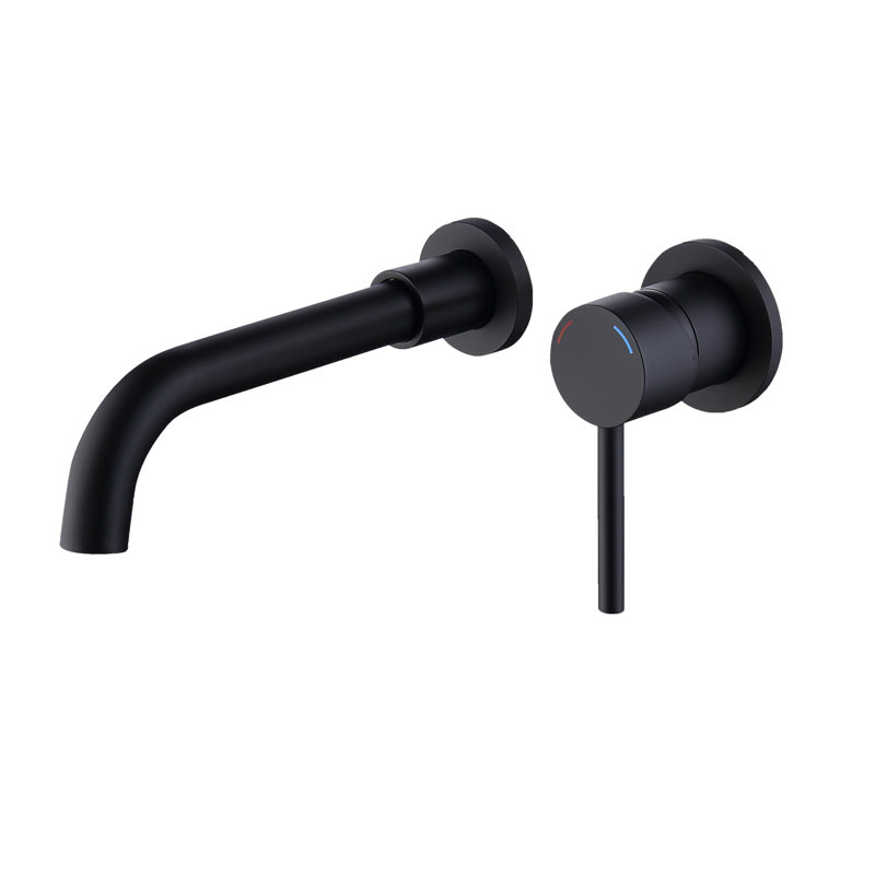 Single-handle Bathroom Faucet, Matte Black