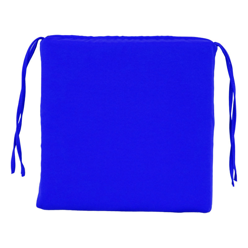 Outdoor 3'' Seat Cushion, Royal Blue
