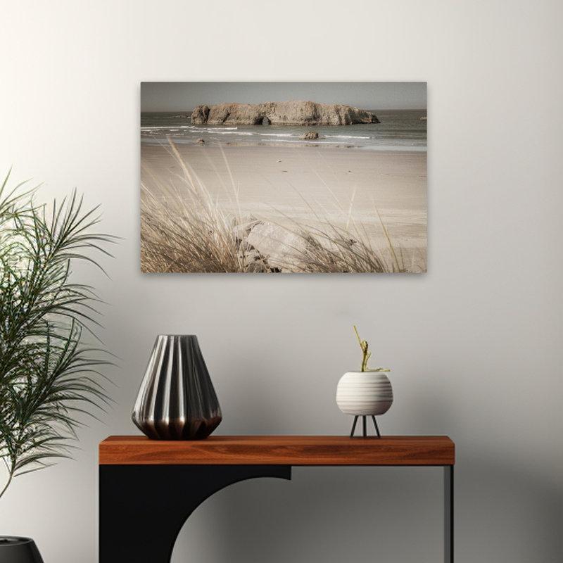 Keyhole Beach Landscape Beach Nature Coastal Shells & Coral Photography Art, 24" H x 16" W