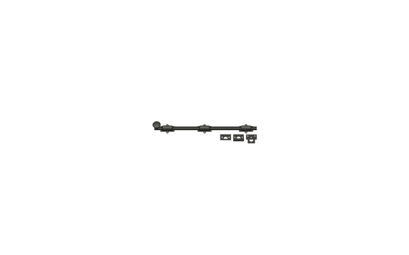 Brass Hardware, 1.875" H x 18.5" W x 1.25" D, Oil-Rubbed Bronze