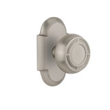 Cottage Plate with Mission Door Knob