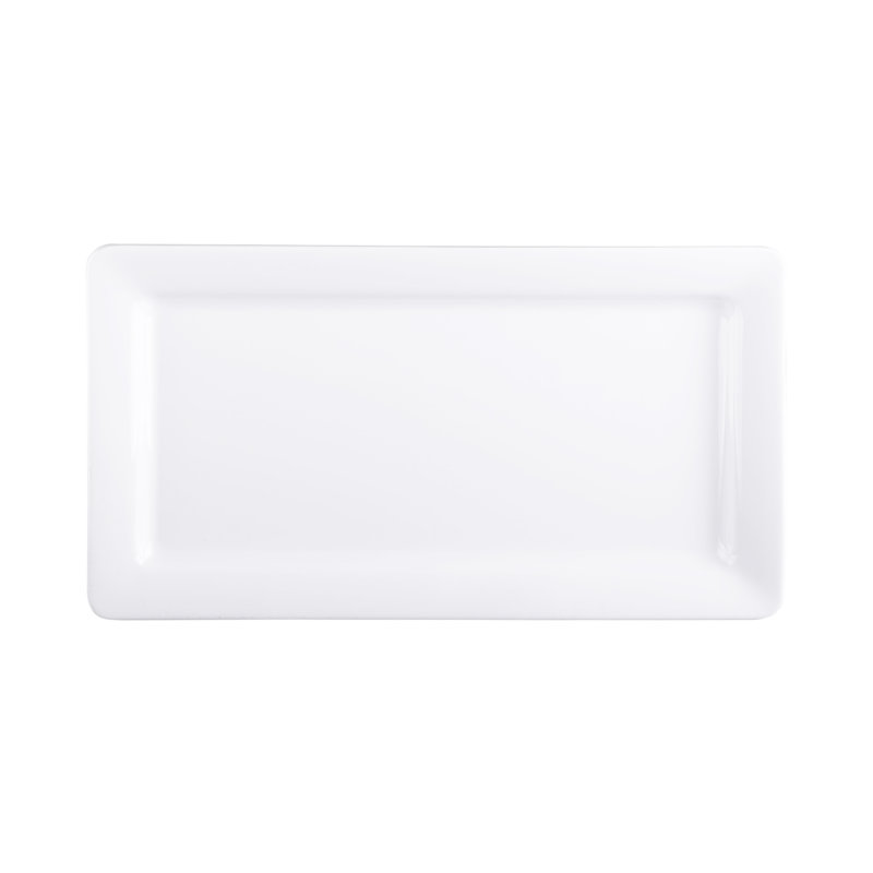 Elite Global Solutions Vogue Melamine Platter, 1.13" H x 13" W x 7" D