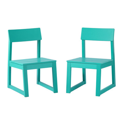 Chaise d'appoint d'extérieur (ensemble de 2)