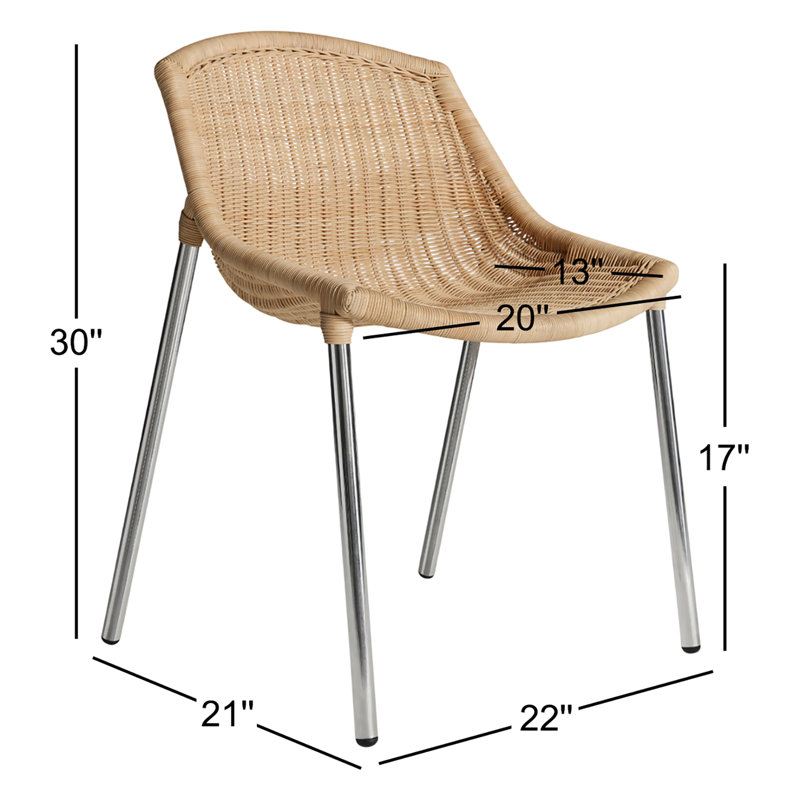 Hint Dining Chair, Natural