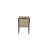 Kratz Leather Sling Chair -Peppercorn