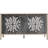 Sideboard Buffet Cabinet: 4 - Door Modern Storage with Adjustable Shelves for Living, Dining, Kitchen & Entryway-1103561849-1103561847