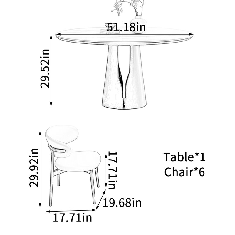 Gorski, 29.52"H x 51.18"L x 51.18"W
