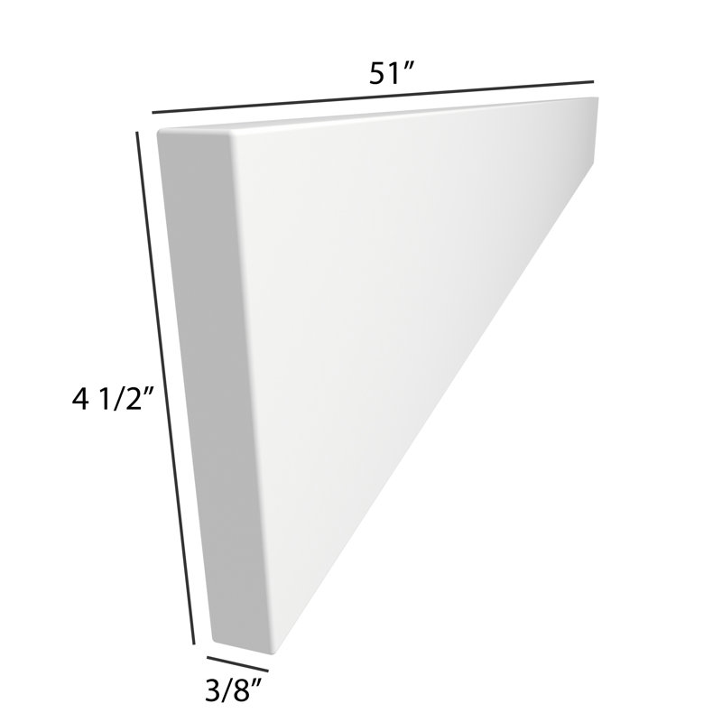 True Solid Surface Backsplash