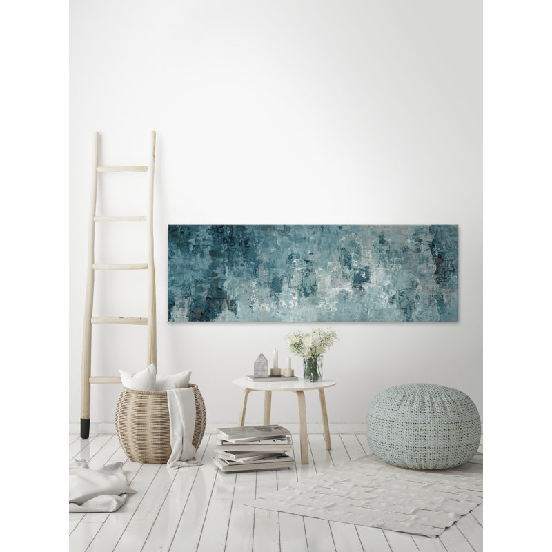 Parvez Taj - Wrapped Canvas Painting, 25cm H x 76cm W