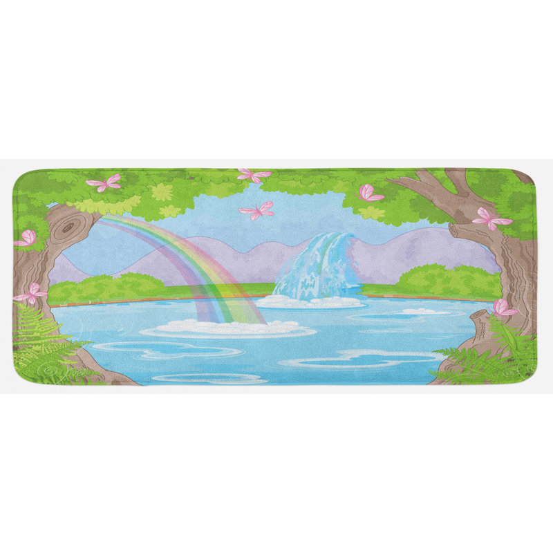 Tapis de cuisine féminin