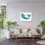 Toile d'extérieur «On The Waves II» de Sue Schlabach-87946154