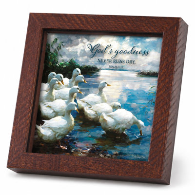 Framed Art Gods Goodness Never Runs