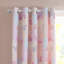 Ombre Butterflies Fully Reversible Eyelet Curtains