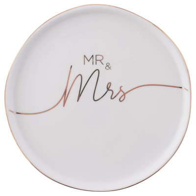 PLATEAUX SENTIMENT TRINKET MR & MRS (S22)
