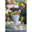 Jardinière en ciment de style grec - Décoration de jardin intérieur et extérieur, P 6 po x 9 po