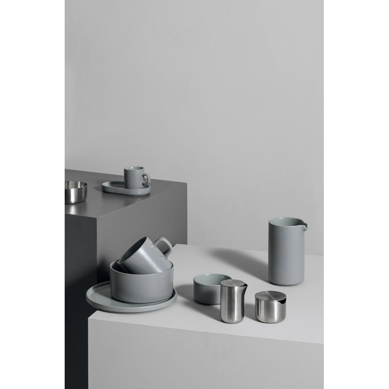 Pilar 50 fl oz. Serving Bowl, Mirage Gray