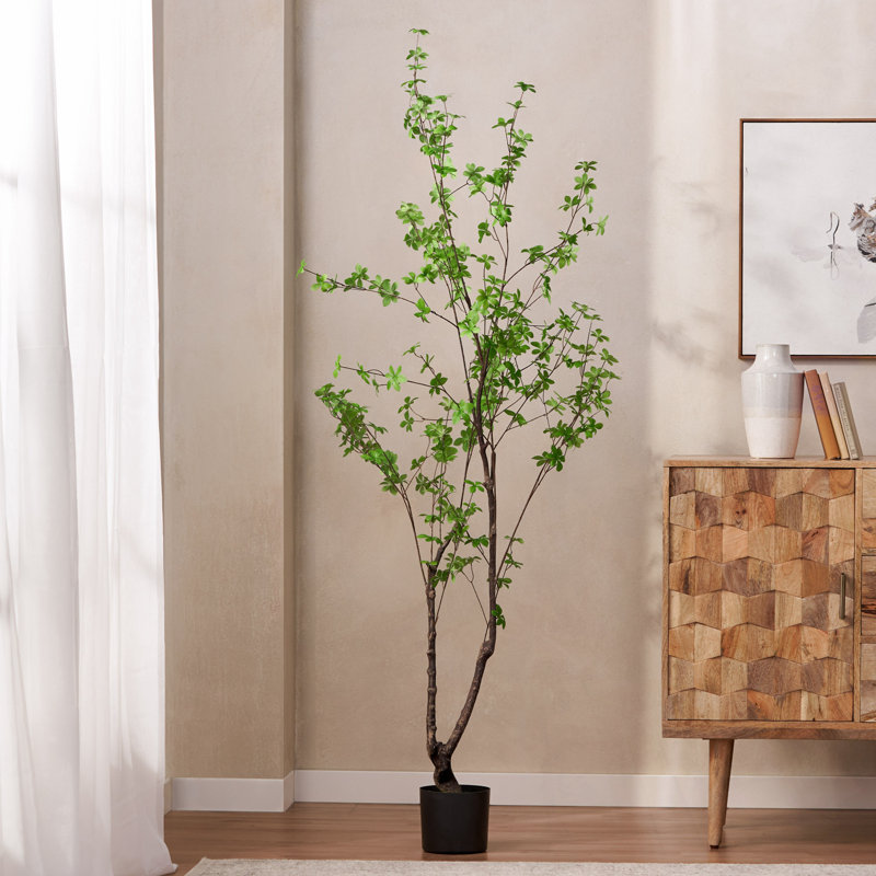 Arbre à feuilles artificiel 180 cm