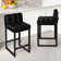 ALFORDSON 2x Bar Stool Padded Seat Thicker Breakfast Counter Dining Chair