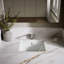 Iron Plains Metal Rectangular Undermount Bathroom Sink with Overflow-866572292