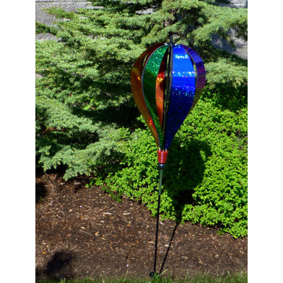 6 Panel Hot Air Balloon Ground Spinner