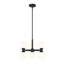 6 - Light Dimmable Sputnik Modern Linear Chandelier-1298822301