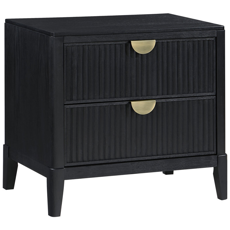Table de chevet 2 tiroirs Mason