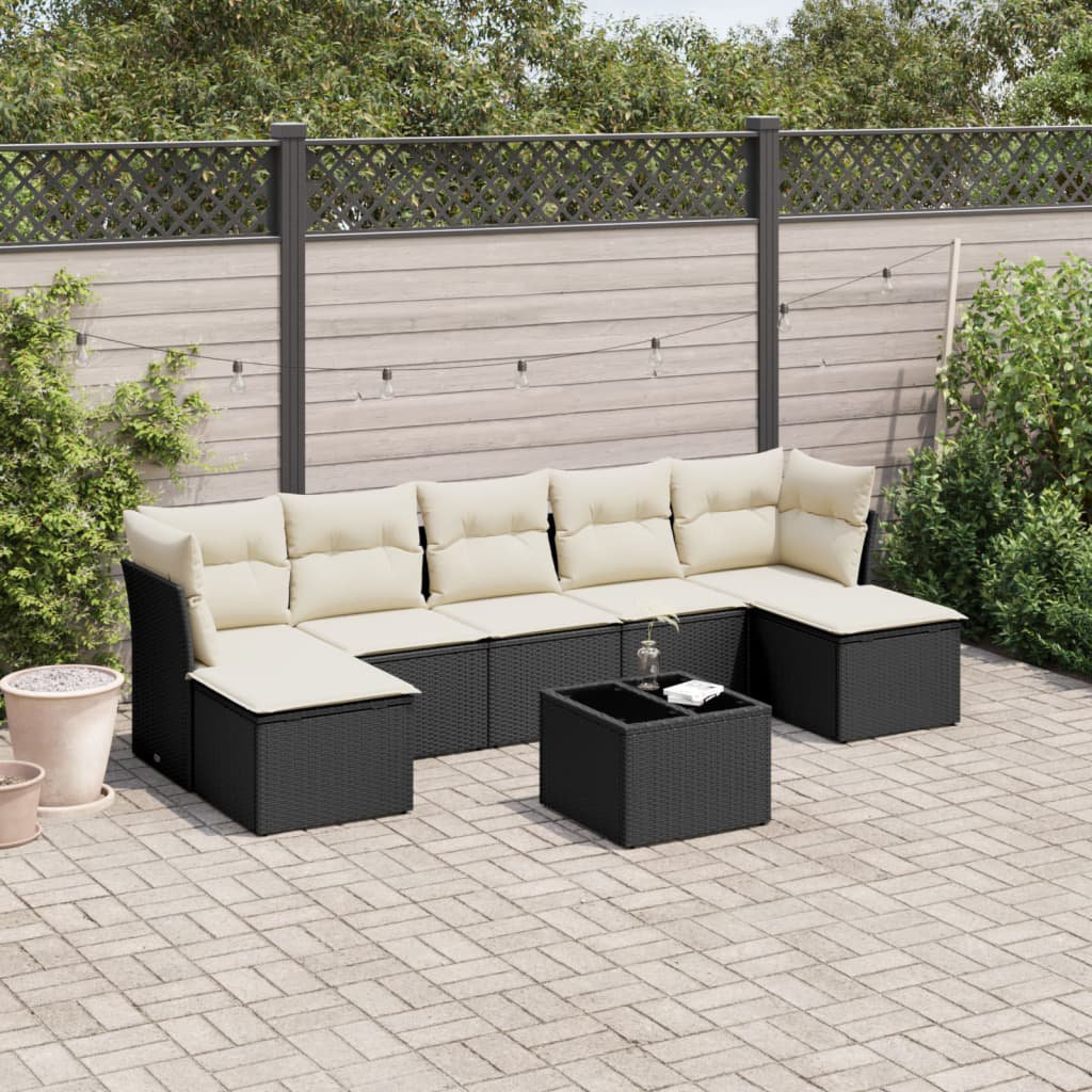 289 cm breites Outdoor-Sitzgruppen-Set Reham mit Kissen