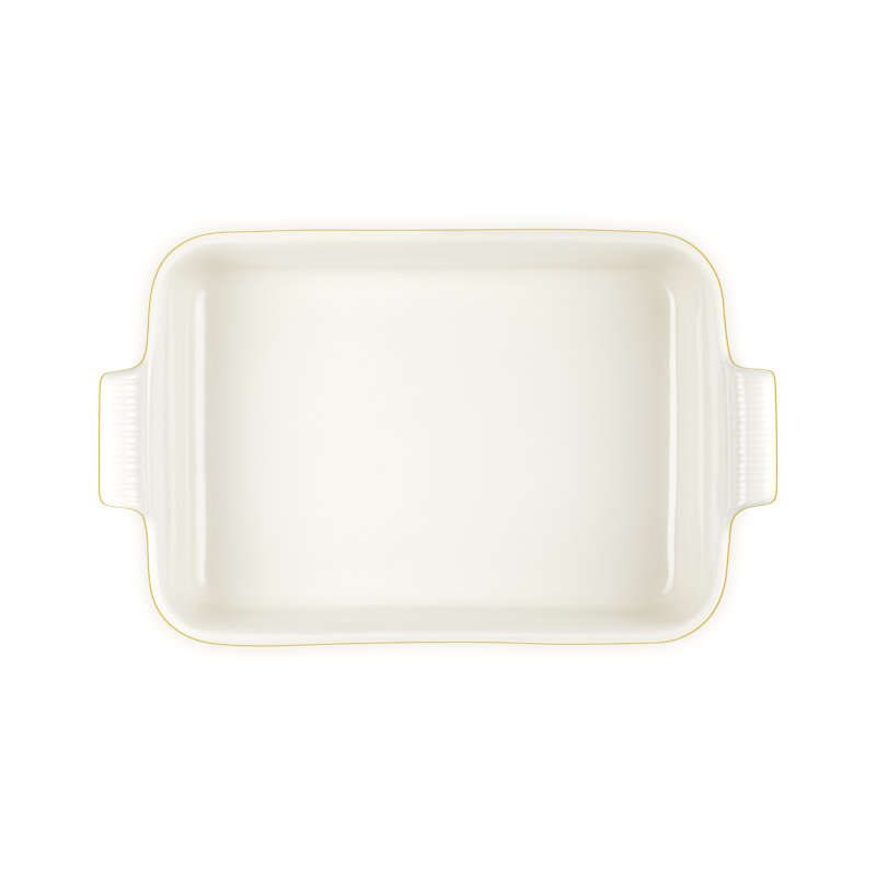 Le Creuset Stoneware Heritage Deep Rectangular Lasagna Dish,  - Nectar