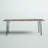 Cartan 60" W Solid Acacia Wood Dining Table-955112875-953596475
