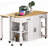 47" Kitchen Island With Extendable Dining Table-1279035930