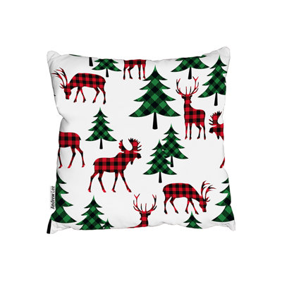 Floral Square Cushion
