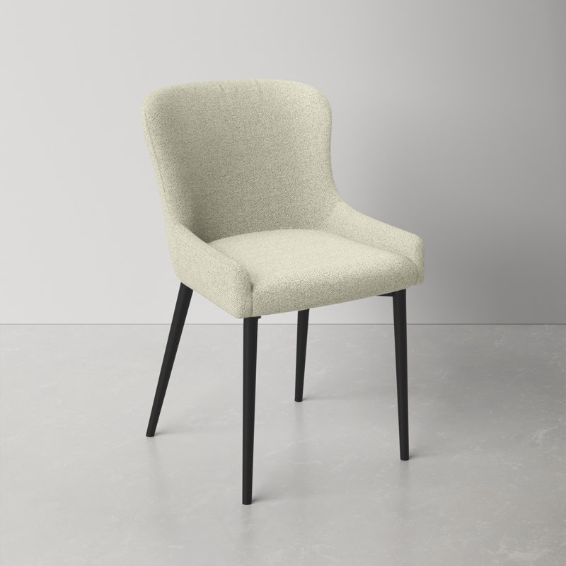 Lucile Boucle Dining Chair, Off White 