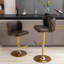 Tabouret de bar pivotant à hauteur réglable-936677070-936677064