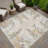 Machine Washable Indoor/Outdoor Chantille ACN2334 Floral Rug-1349003464