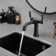 Single-Hole 2-handle Bathroom Faucet with Drain Assembly