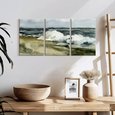 Avery Loose Watercolor Waves II