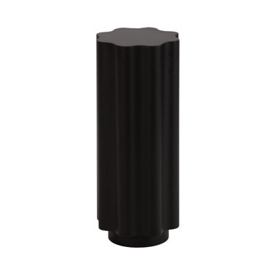 Round Wavy Metal Drink Table