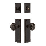 Nostalgic Warehouse New York Entry Set with Egg & Dart Knob