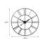 Daemon Silent Black Grey Wall Clock
