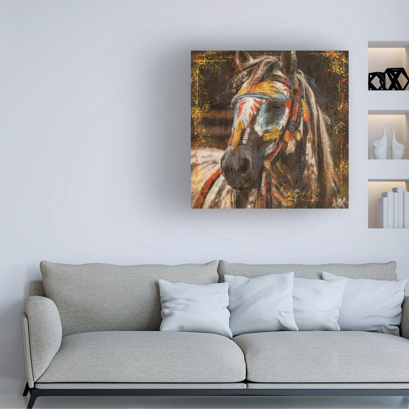 Art sur toile Marta Wiley, H 18 po x l 18 po