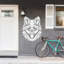 Décoration murale abstraite loup - ACM-577198702-577198700